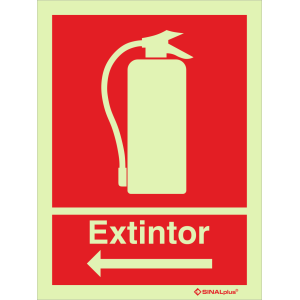 Extintor à esquerda 24261