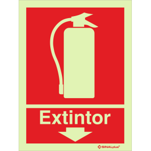Extintor em baixo 24263