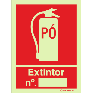 Extintor de pó químico 24296
