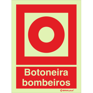 Botoneira bombeiros 24402