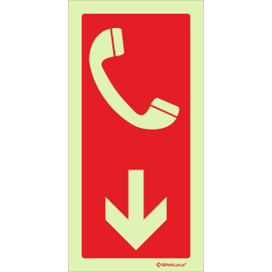 Telefone em baixo 24505