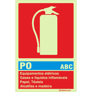 Extintor de pó químico ABC 24651