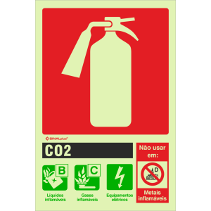 Extintor de CO2 24655