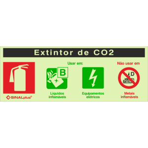Extintor de CO2 24696