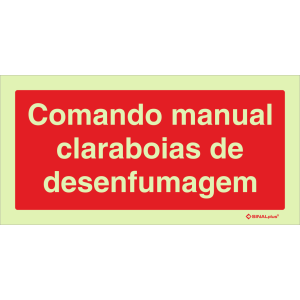 Comando manual claraboias de desenfumagem 24791