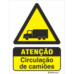 Atenção - Circulação de camiões 25376