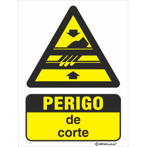 Perigo de corte 25449