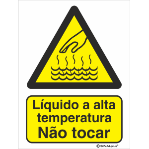 Líquido a alta temperatura - Não tocar 25454