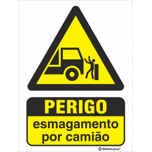 Perigo de esmagamento por camião 25475