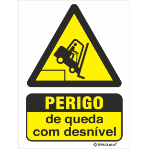 Perigo de queda com desnível 25482