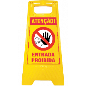 Atenção - Entrada proibida 25970
