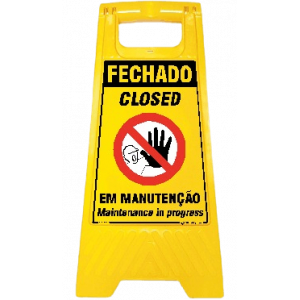 Fechado - Em manutenção - Bilingue 25975