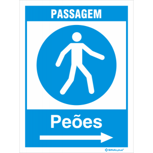 Passagem para peões pela direita 38136