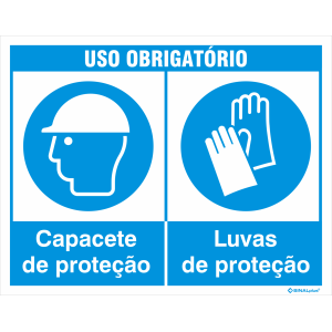 Uso obrigatório de capacete e luvas 38216