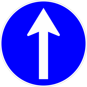 D1c - Sentido obrigatório 52252